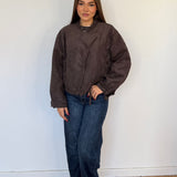 Giubbino Nicole 65736-MARRONE