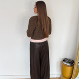 Pantalone Yuma 15865-MARRONE