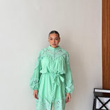 Vestitino Charlene 15810 - VERDE MENTA