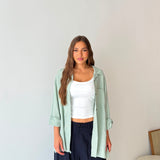 Camicia Cèlinè 2437- VERDE ACQUA
