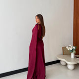 Abito Esther 27548- WINE