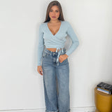 Incrociatina Lucia 18051-CELESTE