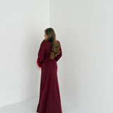 Abito Elaine 2717- BORDEAUX