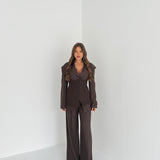 Coordinato Vanessa MY86286- MARRONE