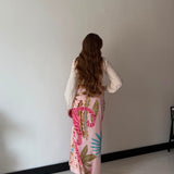 Gonna/Pareo Safari 6933- ROSA ANTICO