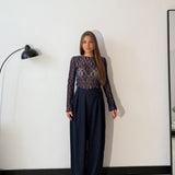 Pantalone Adele 9245 - BLU