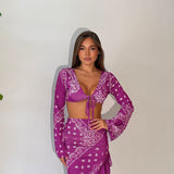 Coordinato Allis 6636- MAGENTA