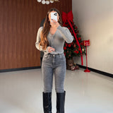 Jeans Ersilia 8841-GRIGIO