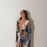 Vestitino Tropicana 10332- BLU