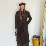 Cappotto Griselle 8887-MARRONE