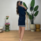 Gonna Lien 984- DENIM SCURO