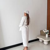Vestito Lino Reda - BIANCO