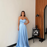 Abito Allison 23638 - CELESTE
