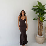 Abito Anthea 28473 - MARRONE