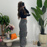 Jeans Sharlotte 755-2 - GRIGIO