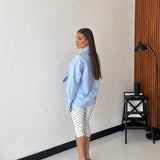 Camicia Fiocco 100% Cotone - CELESTE