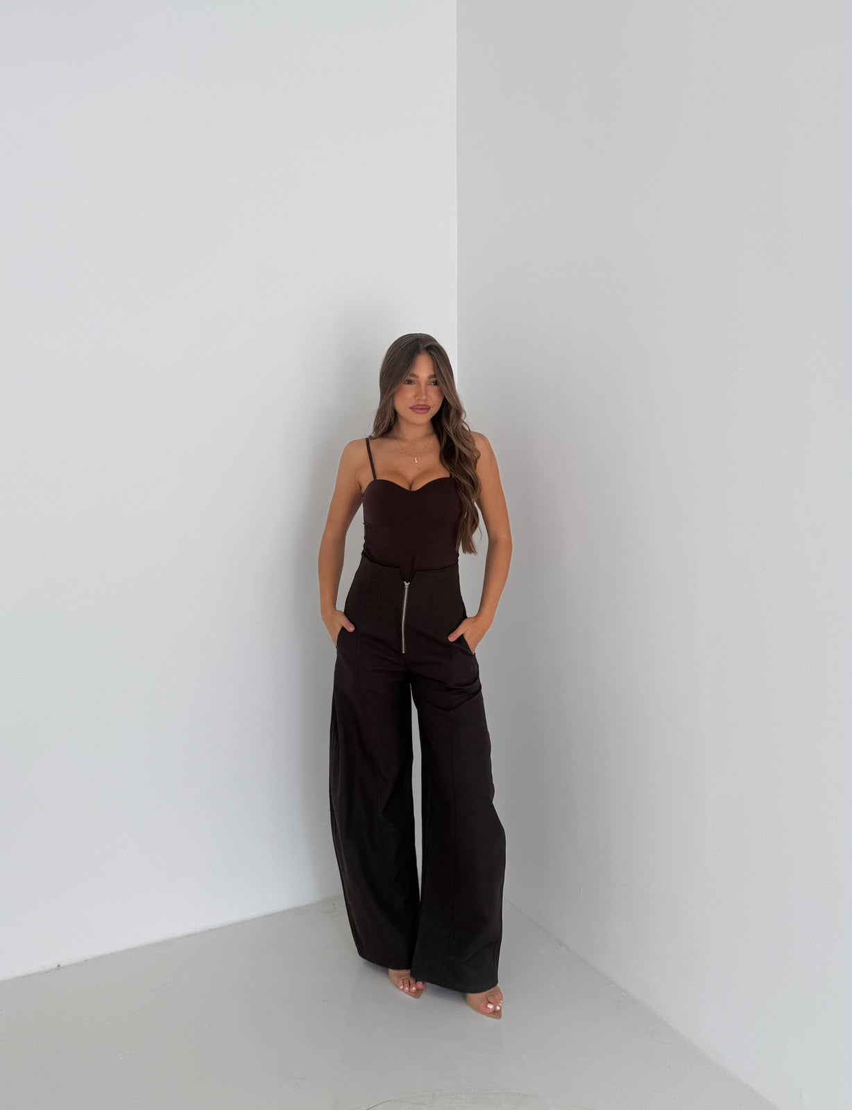 Body Carol 7883 - MARRONE