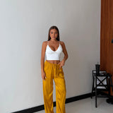 Pantalone Faye 24205 - SENAPE