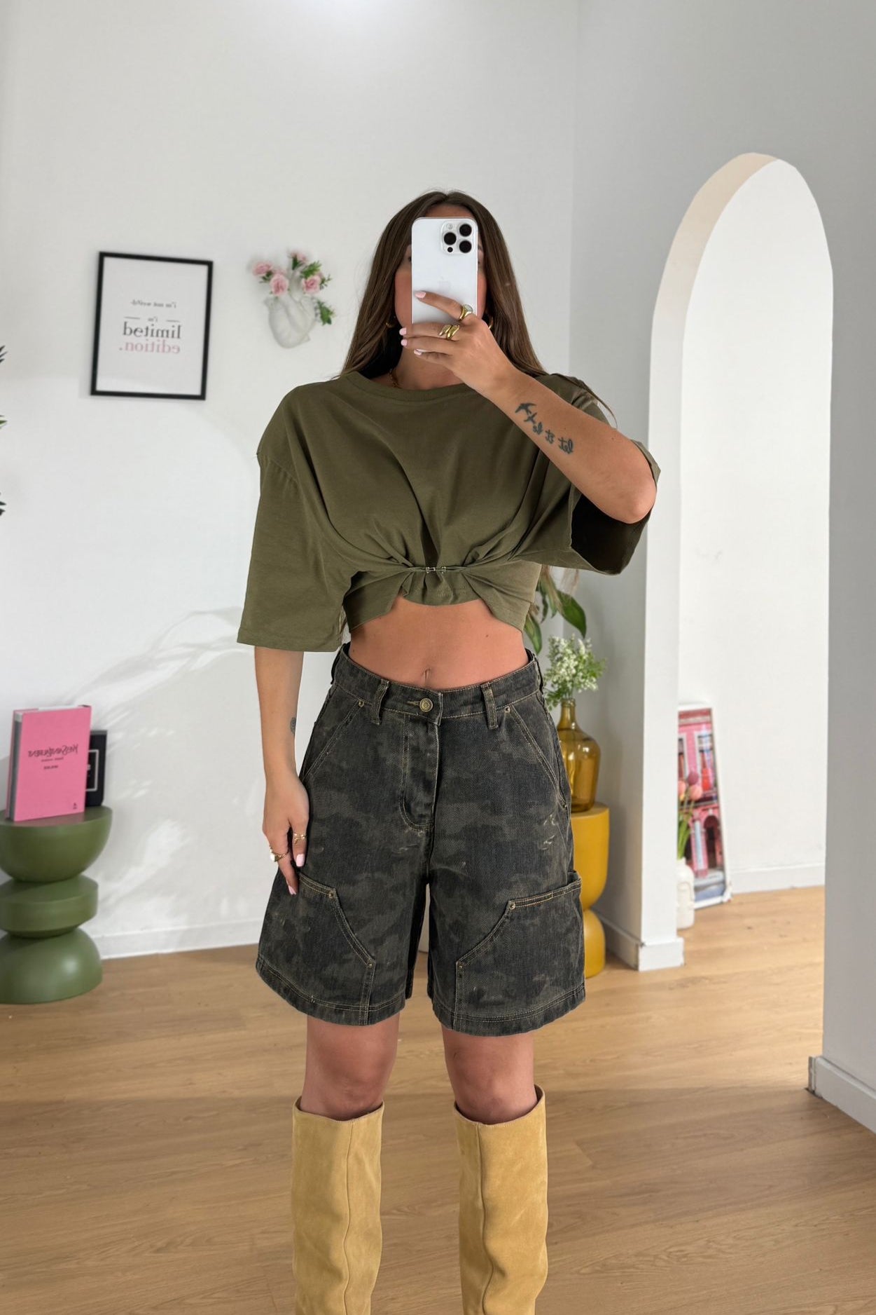 Shirt Maya 39567-V.MILITARE