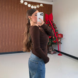 Maglia Smash 47084-MARRONE