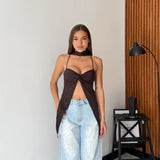 Top Jennie 12766 - MARRONE