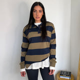 Polo manica lunga Laila 2675-VERDE