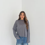 Maxi Maglia  ultralight Kendy JUSTWEST 155- GRIGIO
