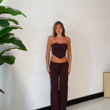 Coordinato Kaia 140013 - MARRONE