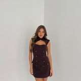 Abitino Julian 15127- MARRONE