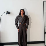 Pantalone Océan 105-01- MARRONE