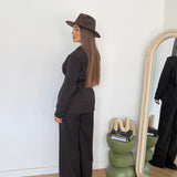 Coordinato Nelsa 201-MARRONE