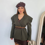 Giacca Essence 10595-V.MILITARE