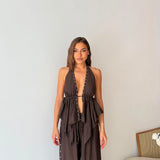 Coordinato Inaya 97451 - MARRONE
