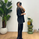 Shirt Delilah 51008 - NERO