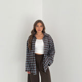 Camicia Ysaia 59448- CELESTE