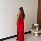 Abito Chloè 12955- ROSSO
