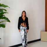 Pareo Brielle 131301- BIANCO/NERO