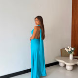 Abito Cassandra 60522- CELESTE