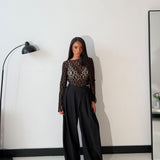 Pantalone Adele 9245 - NERO