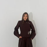 Coordinato Adeline 87305 - MARRONE