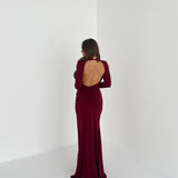 Abito Elodie 60766- BORDEAUX