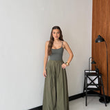 Pantalone Lillian 88305 - VERDE MILITARE