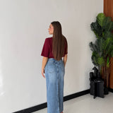 Gonna Longuette Misty 5175- DENIM