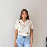 Maglia Tyler 7727- CREMA