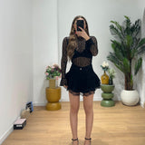 Gonna/Shorts Chlia  22002 - NERO