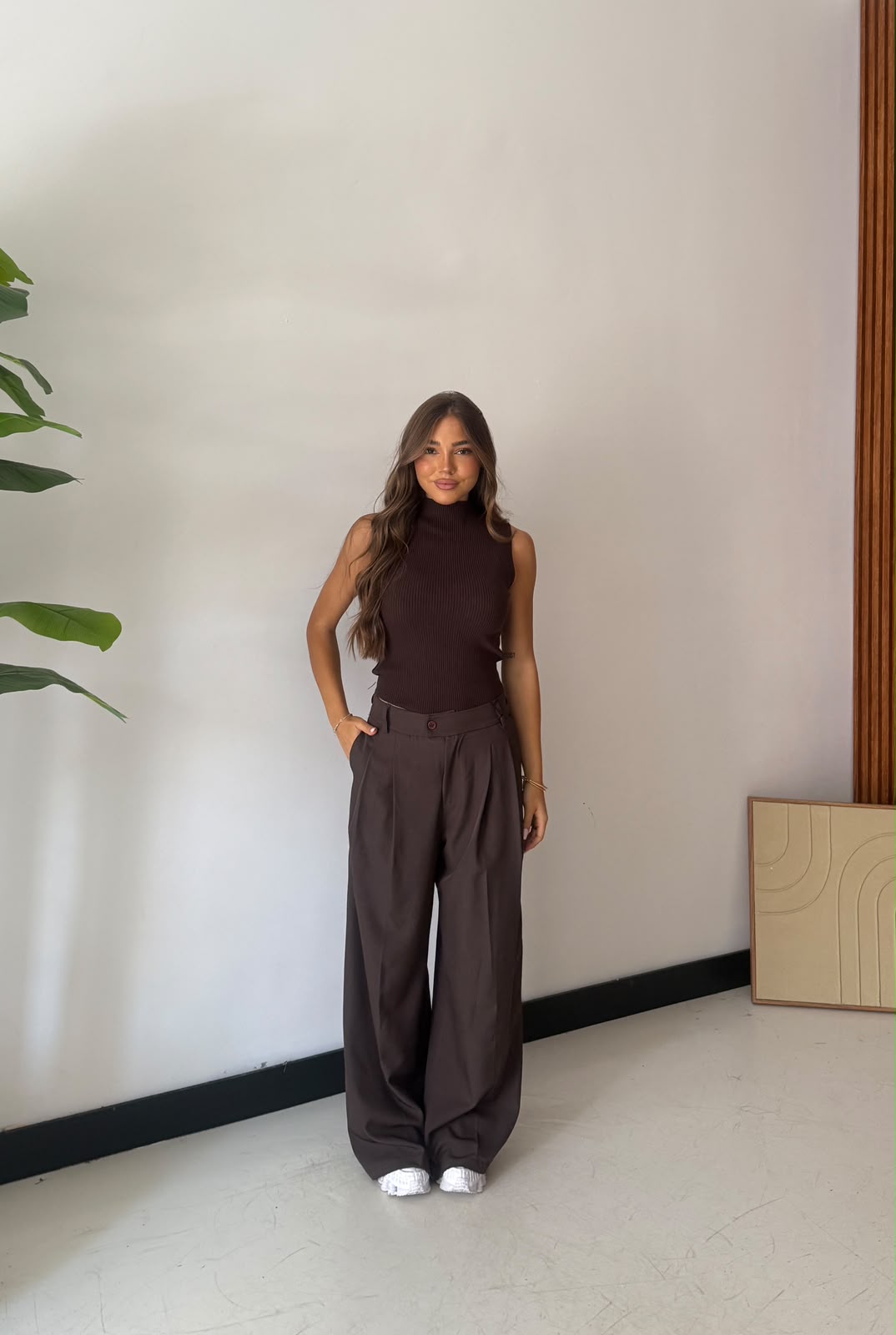 Pantalone Alex 6271 - MARRONE