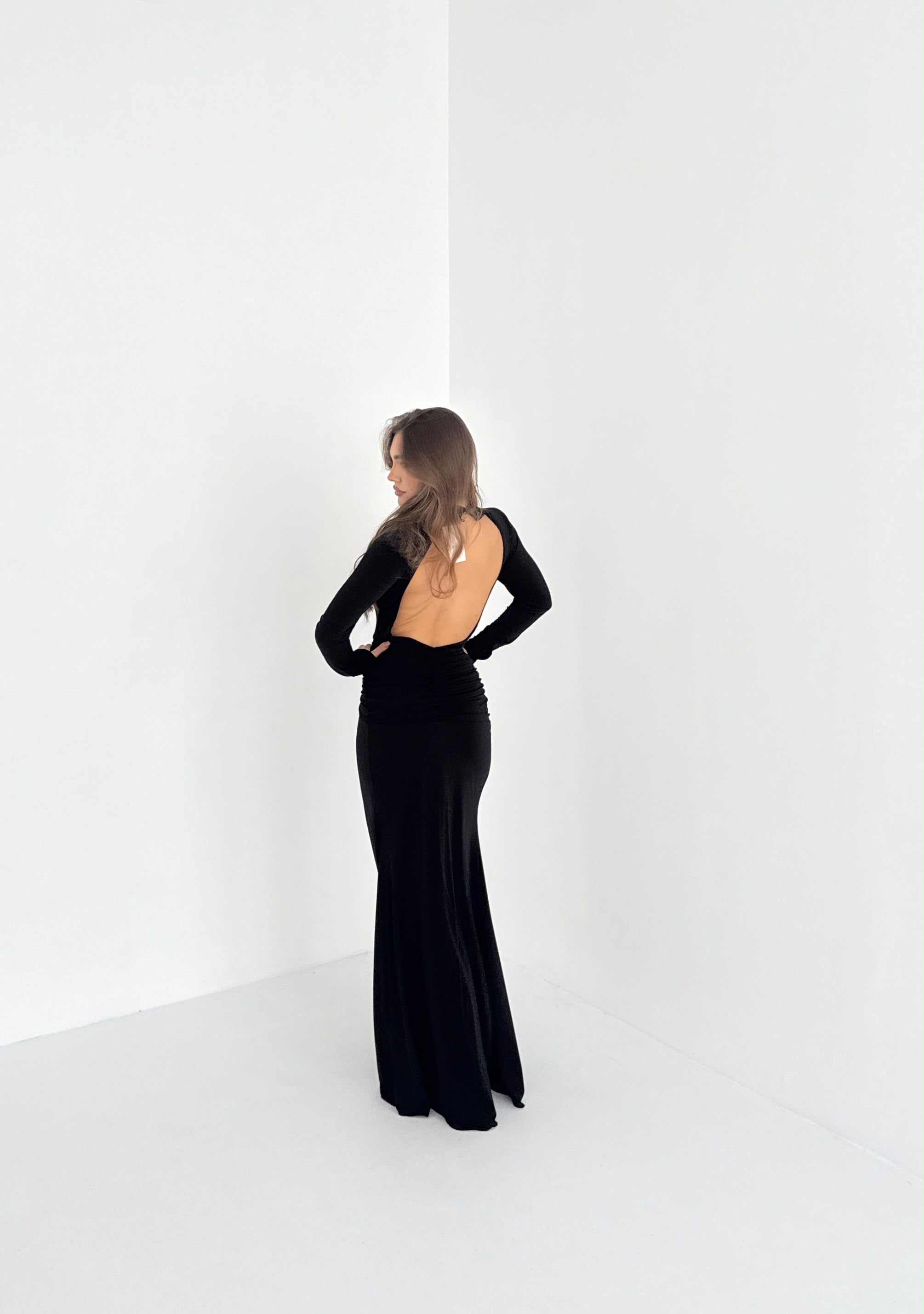 Abito Elodie 60766- NERO