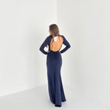 Abito Elodie 60766- BLU