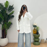 Blazer Celine 08-3288 (bianco)