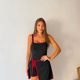 Tutina Loren 26506- NERO/ROSSO